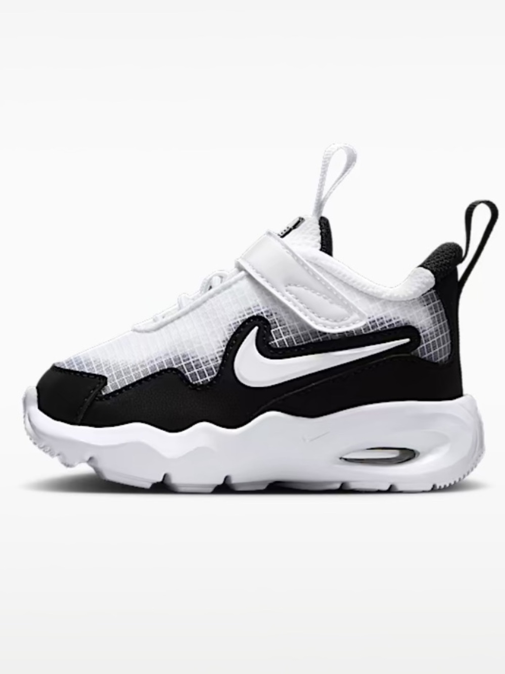 Nike Baby Air Max Nova NEW Size 5C Black & White - Picture 2 of 8